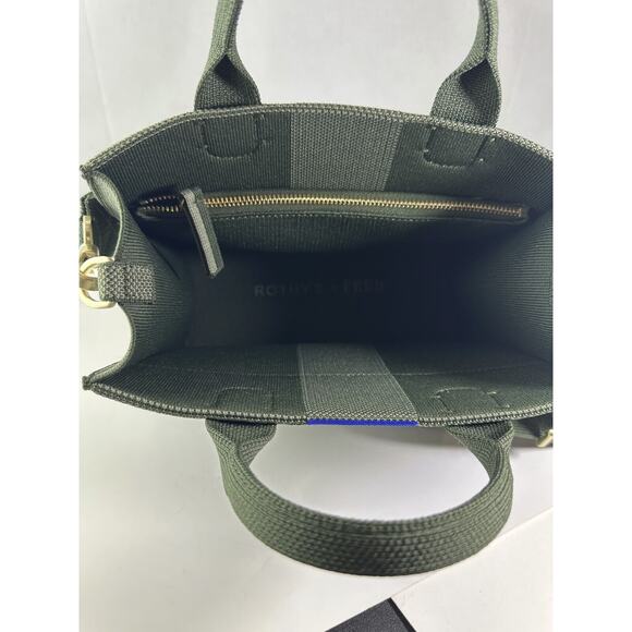 *Rare Rothy's x Feed Limited Edition Mini Tote Bag Green Crossbody Handbag Purse - Picture 5 of 16